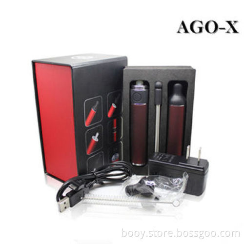 2014 Super E-cigarette Ago-x Dry Herb Vaporizer, Measures 21*210mm